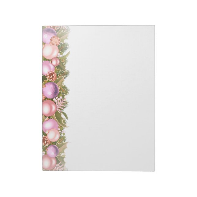 Holiday Garland Notepad (Rotated)