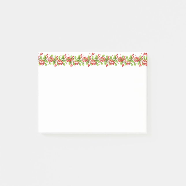 Holiday Garland  Post-it Notes (Front)