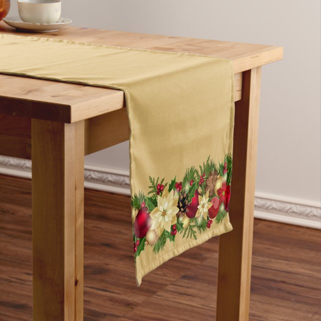 Holiday Garland Table Runner (In Situ)