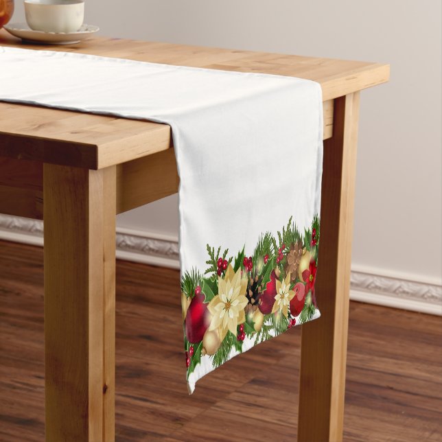 Holiday Garland Table Runner (In Situ)