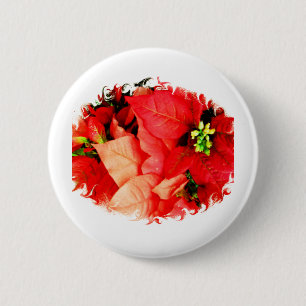 Holiday Gathering 6 Cm Round Badge