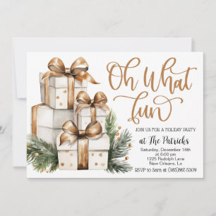 Holiday Gift Party Invitation