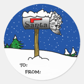 Holiday Gift Stickers