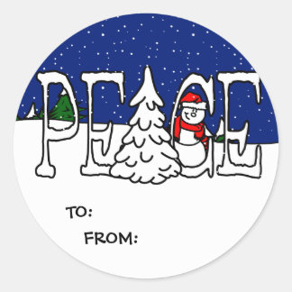 Holiday Gift Stickers