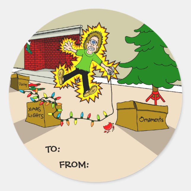 Holiday Gift Stickers (Front)