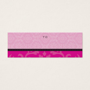 HOLIDAY GIFT TAG :: divinely damask 1