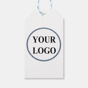 Holiday Gift Tag Enclosures LOGO Gold Foil Classic