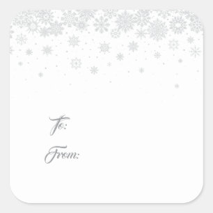 Holiday Gift Tag Stickers