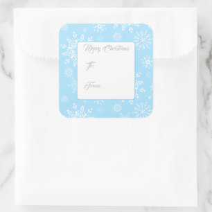 Holiday Gift Tag Stickers