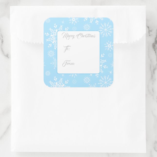 Holiday Gift Tag Stickers (Bag)