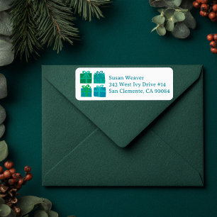 Holiday Gifts Cute Hand-drawn Return Address