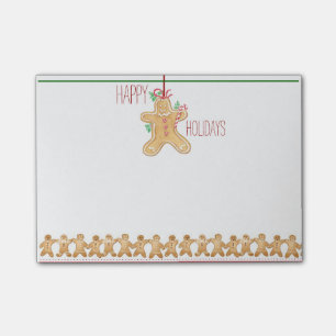 Holiday Gingerbread Post-it® Notes