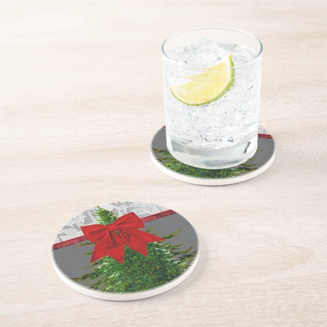 HOLIDAY GLITTER  COASTER (Side)