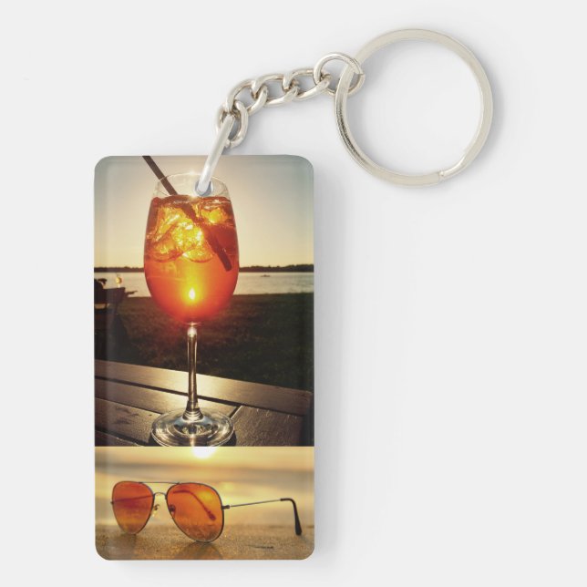 Holiday Glow Key Ring (Back)