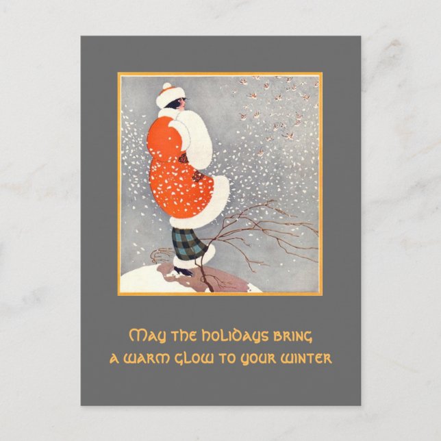 Holiday Glow Postcard (Front)