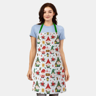 Holiday Gnomes Apron