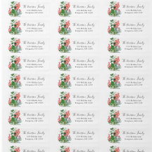 Holiday Greenery Return Address