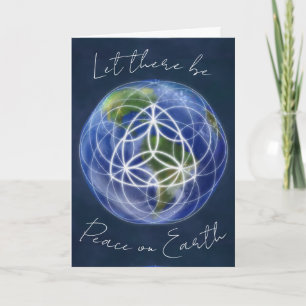 Holiday Greeting Card, "Let There Be Peace" Card