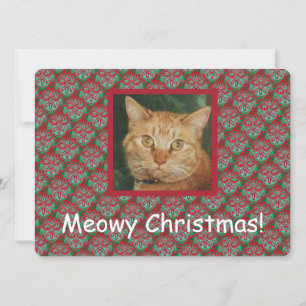 Holiday Greeting Card with your cat