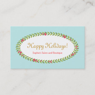 Holiday Greeting Insert Coupon Gift Card
