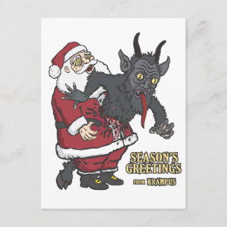 Holiday Greetings from Krampus (and Santa)