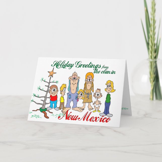 Holiday Greetings from New Mexico (Front)