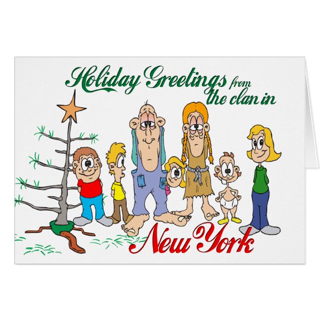 Holiday Greetings from New York (Front Horizontal)
