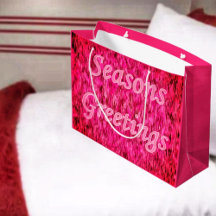 Holiday Greetings In Pink