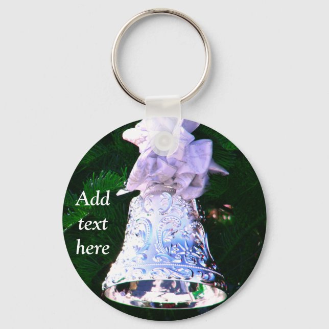 Holiday Greetings_ Key Ring (Front)