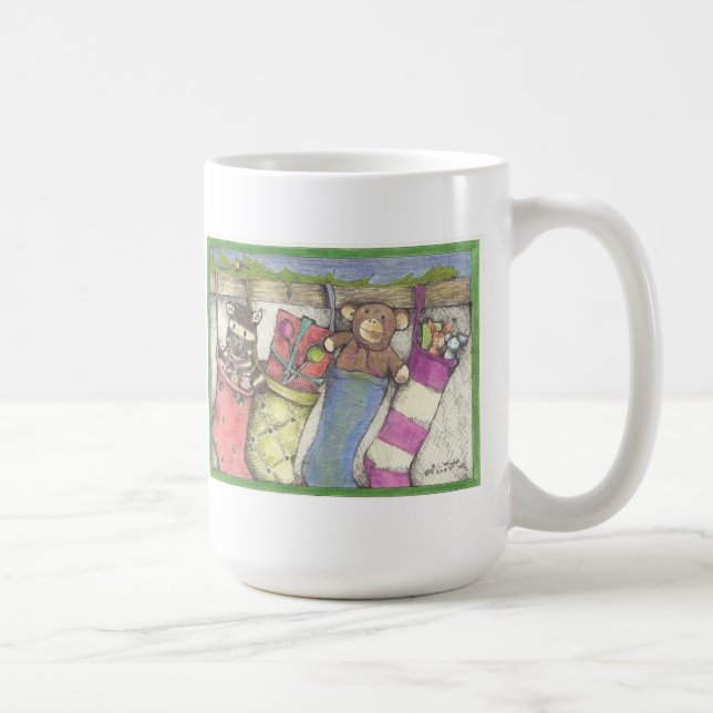 holiday  greetings mug (Right)