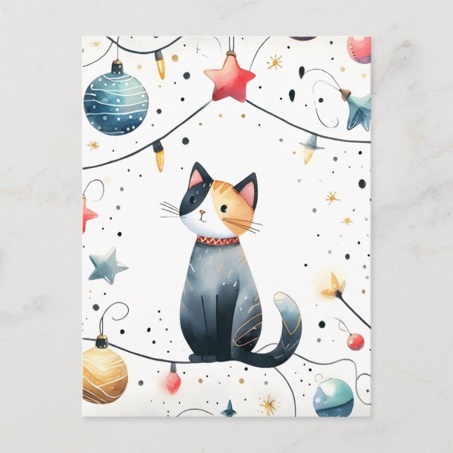 Holiday greetings postcard (Front)