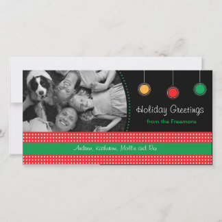 Holiday Greetings Red & Green