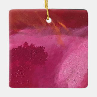 Holiday Happiness Ceramic Ornament