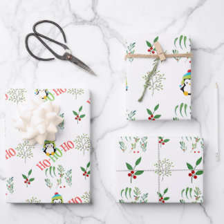 Holiday Happiness Wrapping Paper Sheet