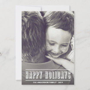 HOLIDAY HEADLINE   HOLIDAY PHOTO CARD