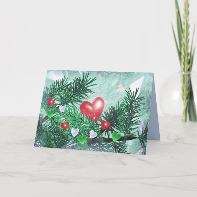 Holiday Hearts and Pine (Front)