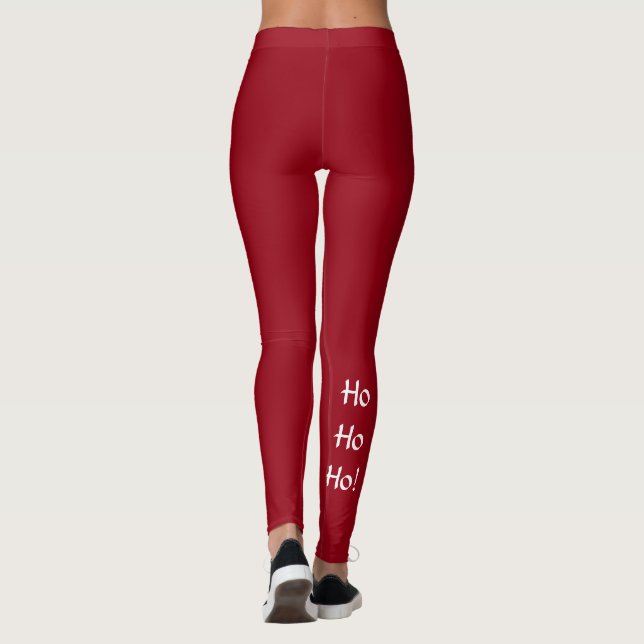 Holiday Ho ho ho leggings (Back)