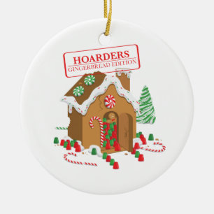 Holiday Hoarders Ceramic Tree Decoration