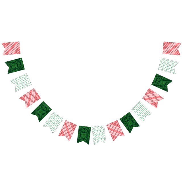 Holiday Hodgepodge Swallowtail Bunting Banner (All)