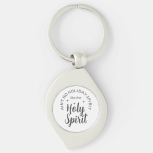 Holiday Holy Spirit Christian Religious Christmas Key Ring