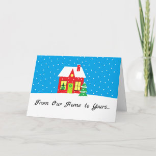 "Holiday Home" Christmas Card
