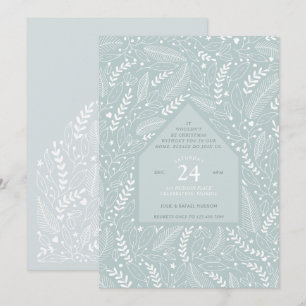 Holiday Home Christmas Party Invitation