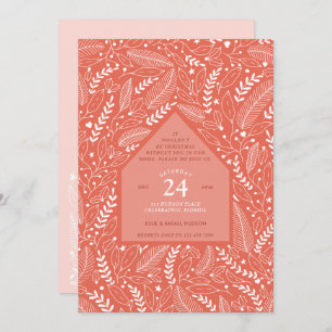 Holiday Home Christmas Party Invitation