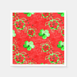 Holiday Honu Turtles Napkin