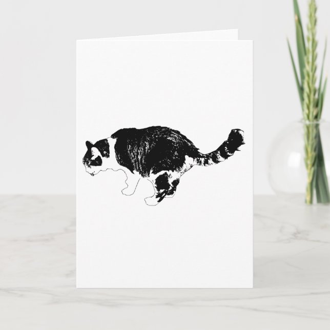 Holiday Hopes, Friendly Outline Card (Front)