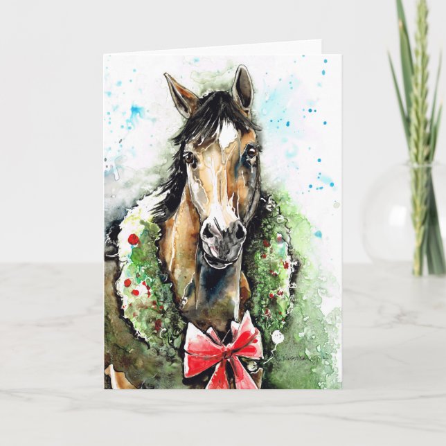 Holiday Horse Christmas Cards (Front)
