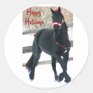 Holiday Horse Envelope Seals