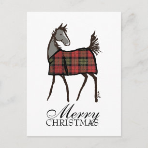 Holiday Horse Foal with Blanket Christmas