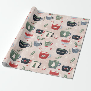 Holiday Hot Cocoa Wrapping Paper