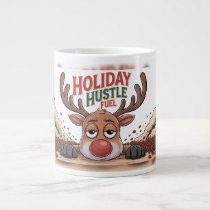 Holiday Hustle Fuel Large Coffee Mug